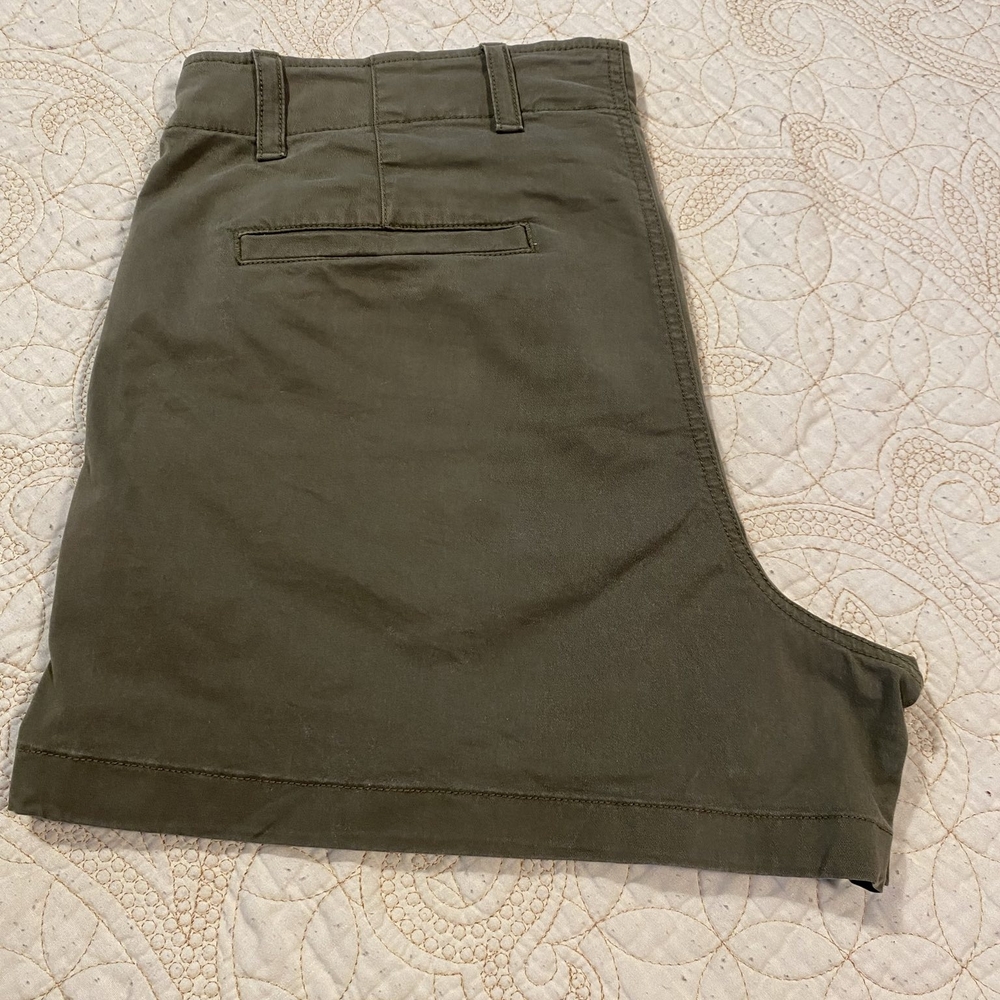 Gap Downtown Khaki Short Sz. 12 Army Jacket Green